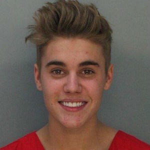 Bieber possessed? Not likely. More like a kid just acting out.
