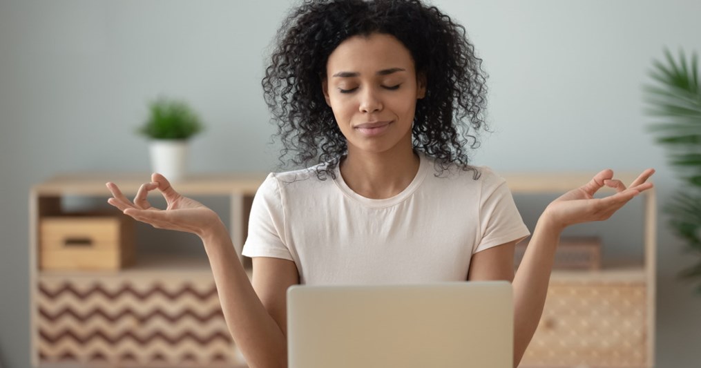 Deep breathing can help you release anxiety the moment worries start creeping into your thoughts.
