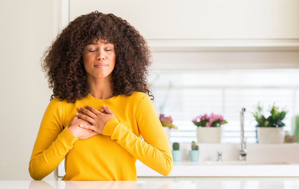 Does change make you feel sweaty and nervous? Try developing a positive mantra for your personal growth.