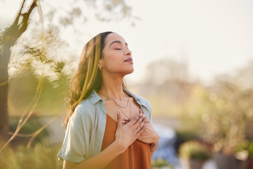 When you develop an intentional gratitude practice, you'll start to give thanks for the little things, like a beautiful day in nature.
