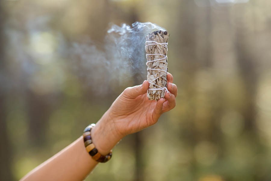 Cleansing your home creates a conducive space for your own spiritual cleanse.