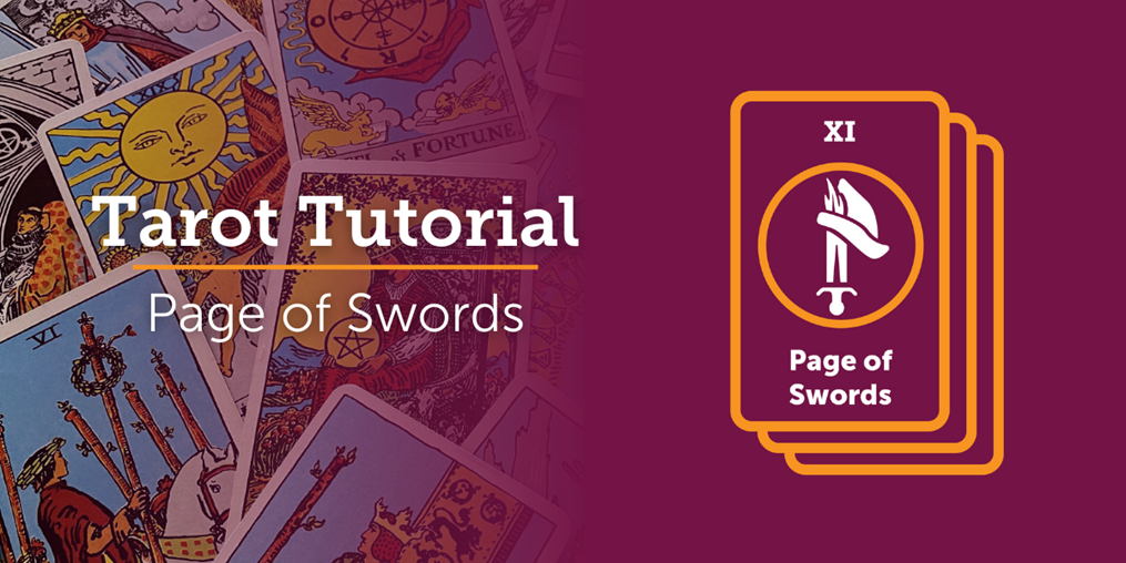 Learn the meaning of the Page of Swords!
