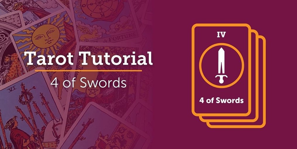 What is the meaning of the 4 of Swords? Read on to find out...