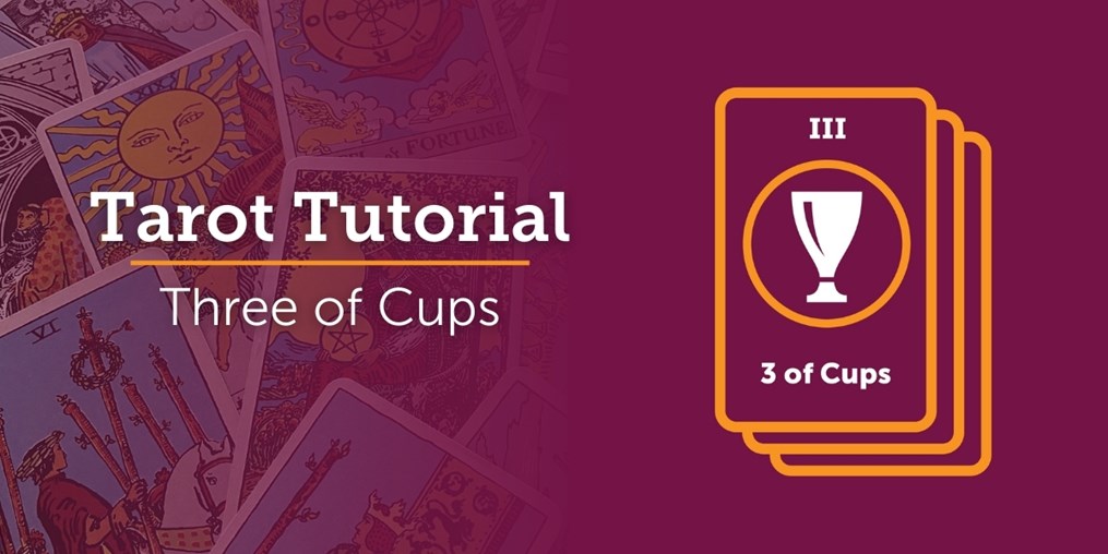 What is the meaning of the Three of Cups? Read on to find out...
