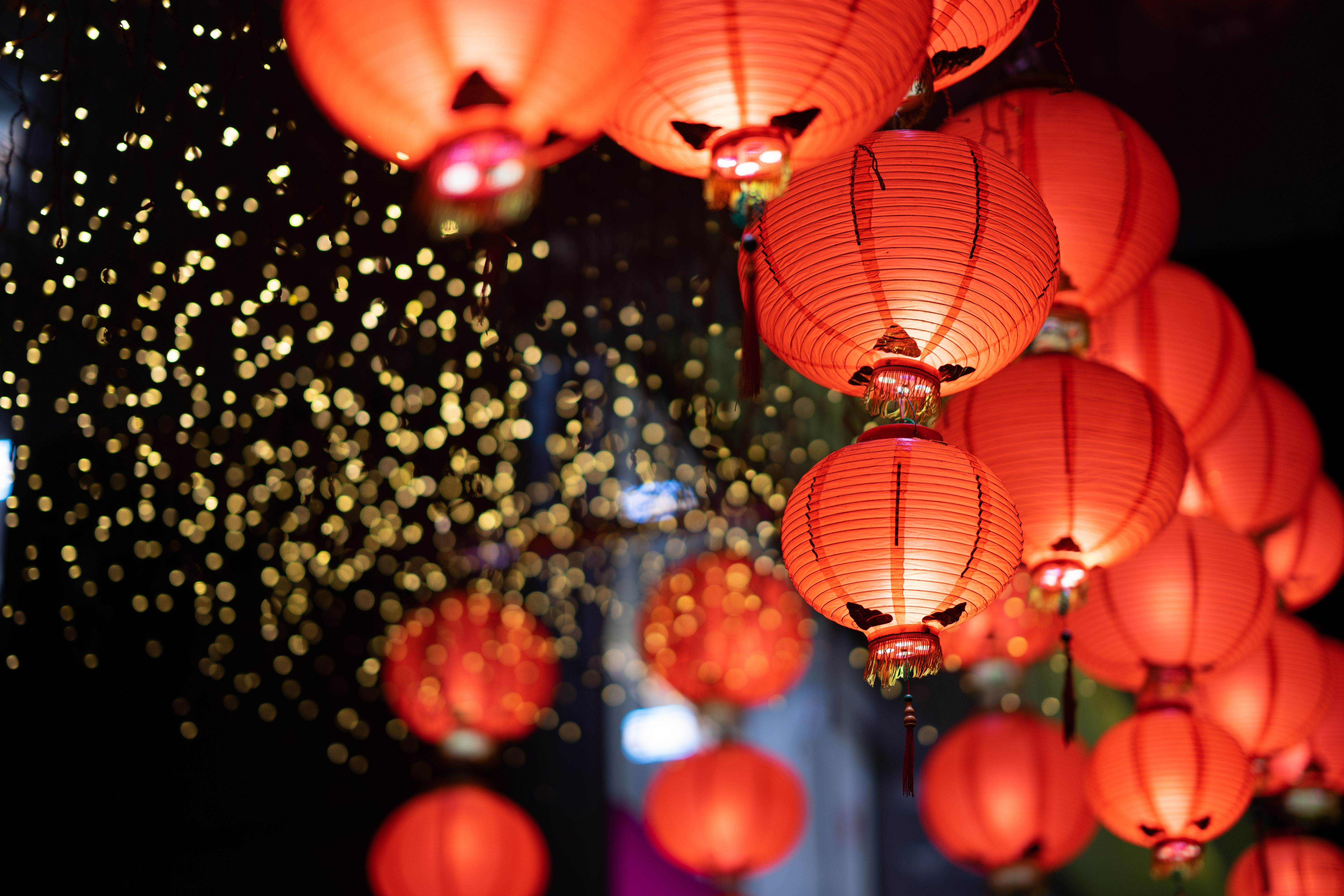 new year lanterns