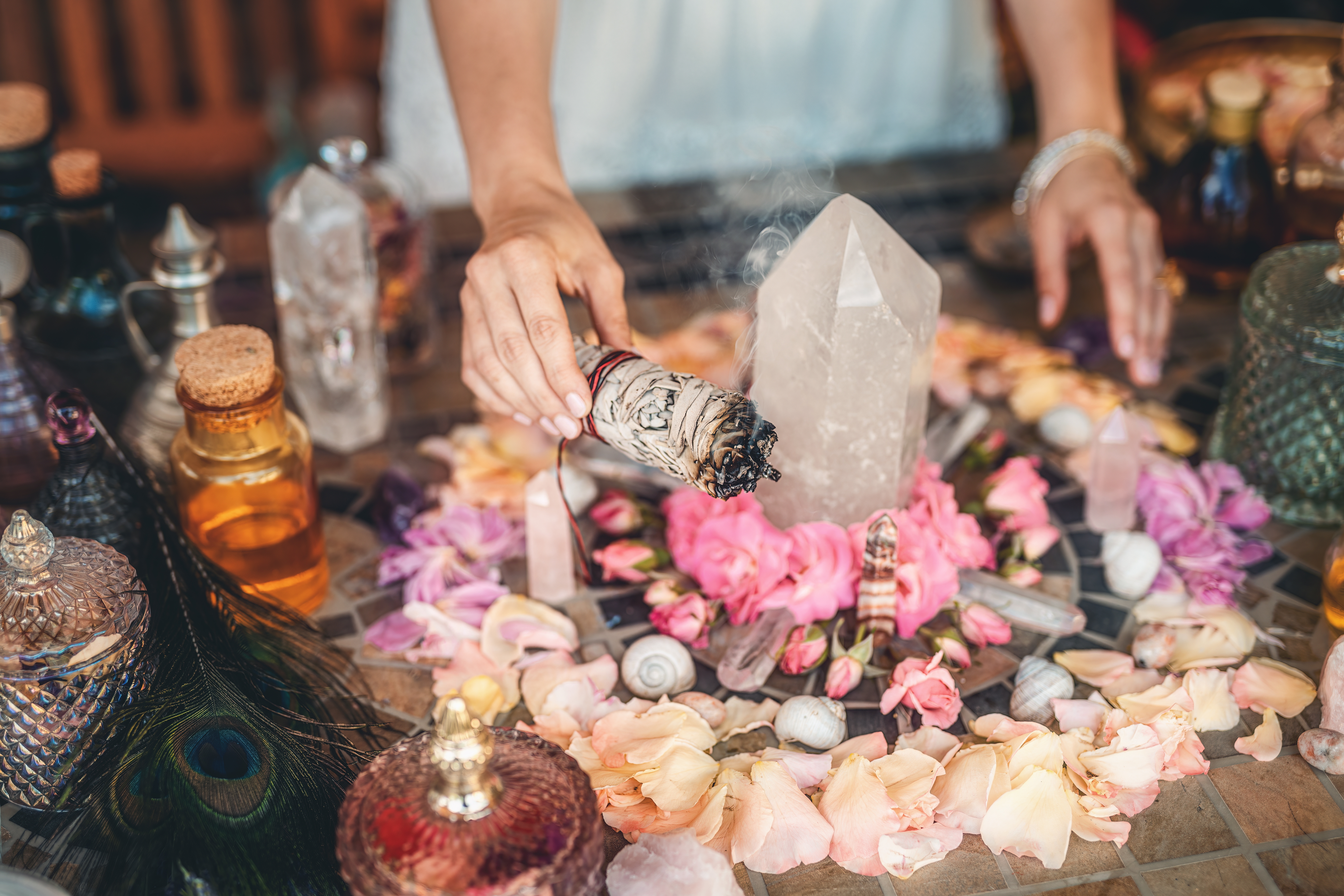 srping equinox altar
