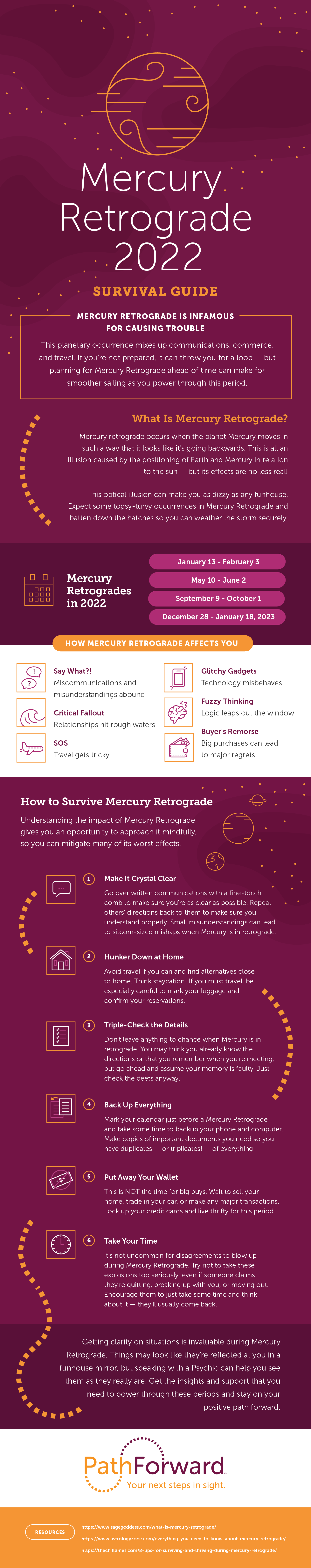 Mercury retrograde is on its way on January 13, May 10, September 9 and December 28, 2022. Learn about its meaning, how it affects you, and how to cope.