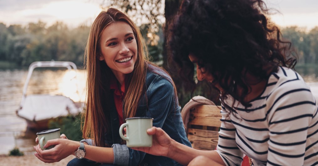 Speaking with a trusted confidant can be a healthy way to help manage stress and anxiety!