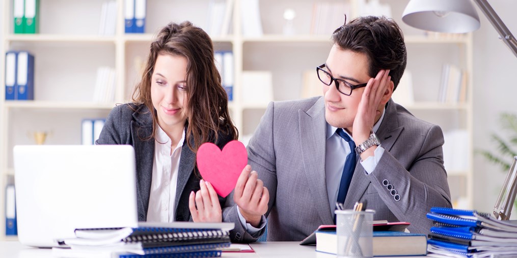 Thinking about dating a coworker? First read up on the pros and cons of office romances.